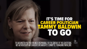   
																Fix Washington PAC ad labels Baldwin ‘extreme’ 
															 