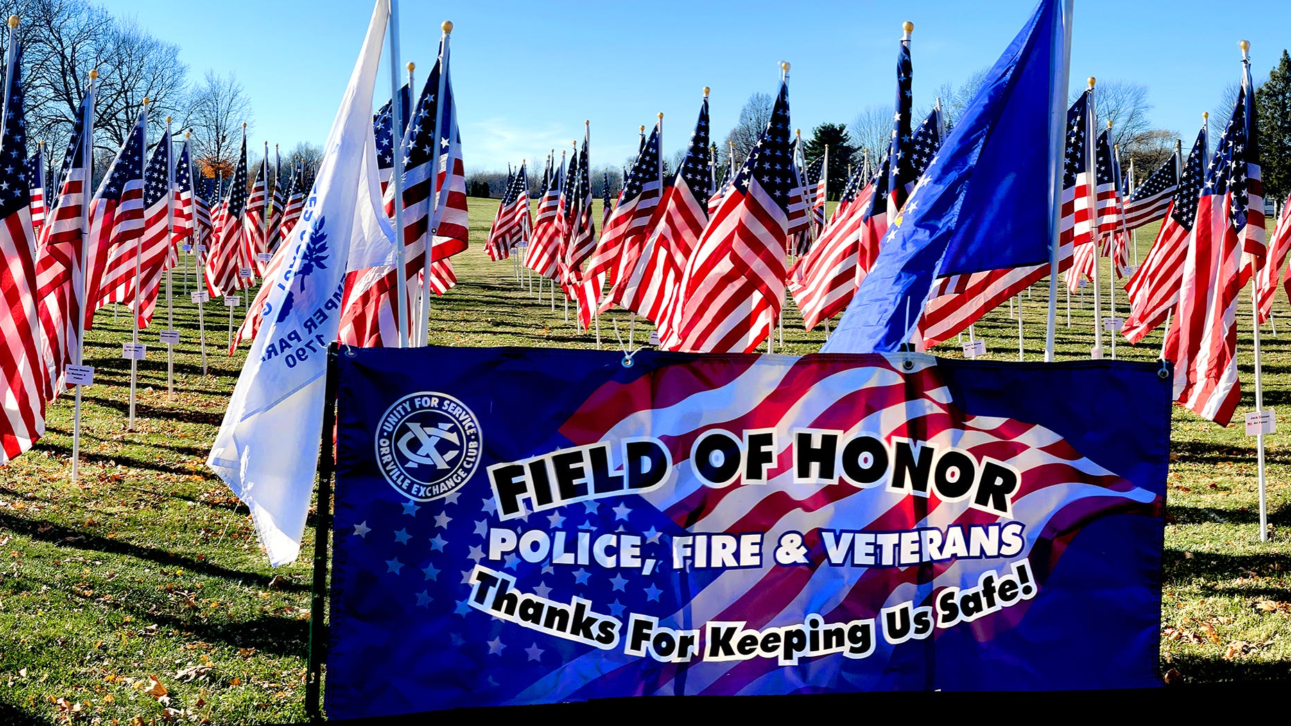  Field of Honor: Orrville flag display is Exchange Club annual tradition 