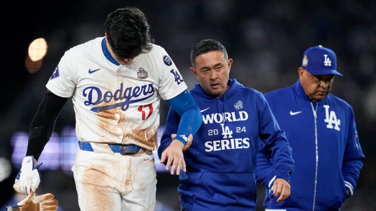  Shohei Ohtani to play for Dodgers in Game 3 of World Series despite shoulder injury, per report 