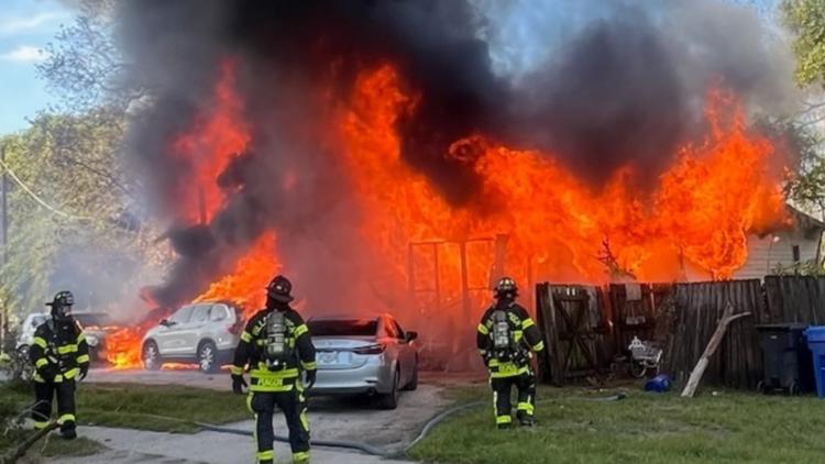  Fire in Gibsonton leaves house, several vehicles significantly damaged 