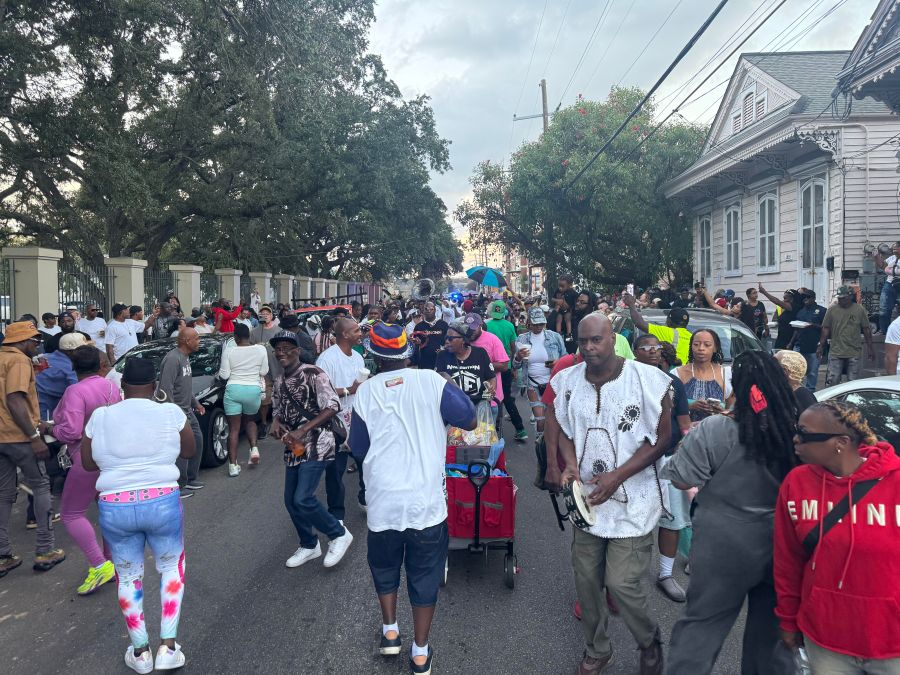  Second line held in Treme to honor legendary New Orleans broadcaster Eric Paulsen 