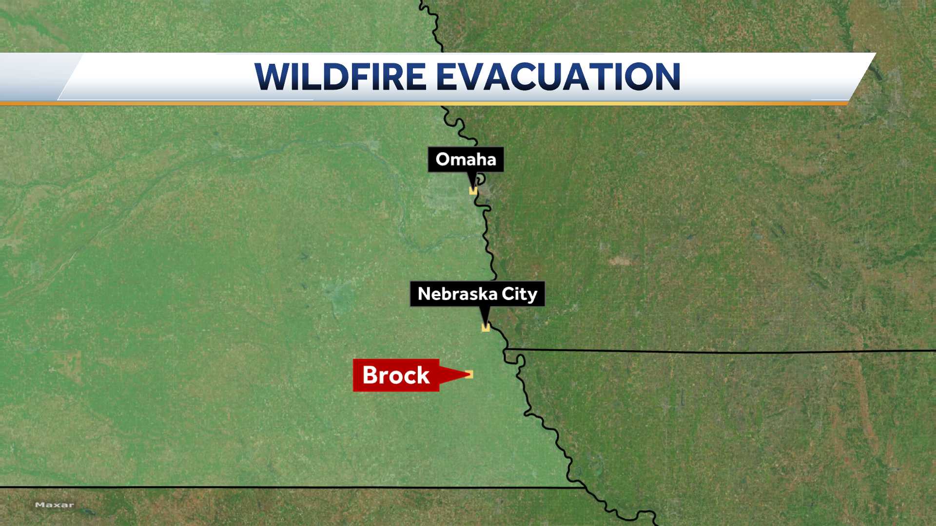  Nebraska village advised to evacuate due to large wildfire 