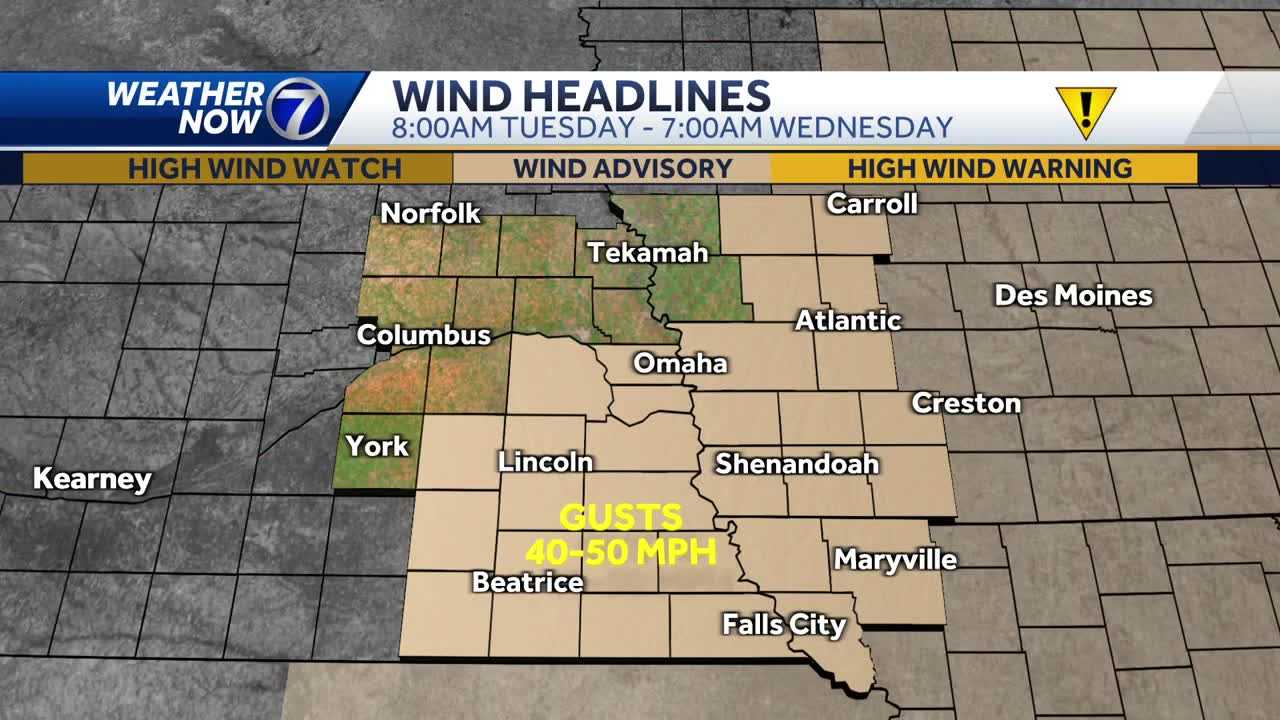  Impact weather week for Omaha area: Wind advisory, extreme fire danger, and storm chances 