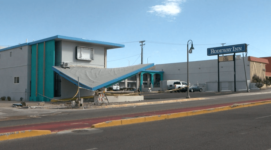  Albuquerque motel faces costly repairs after car crash 