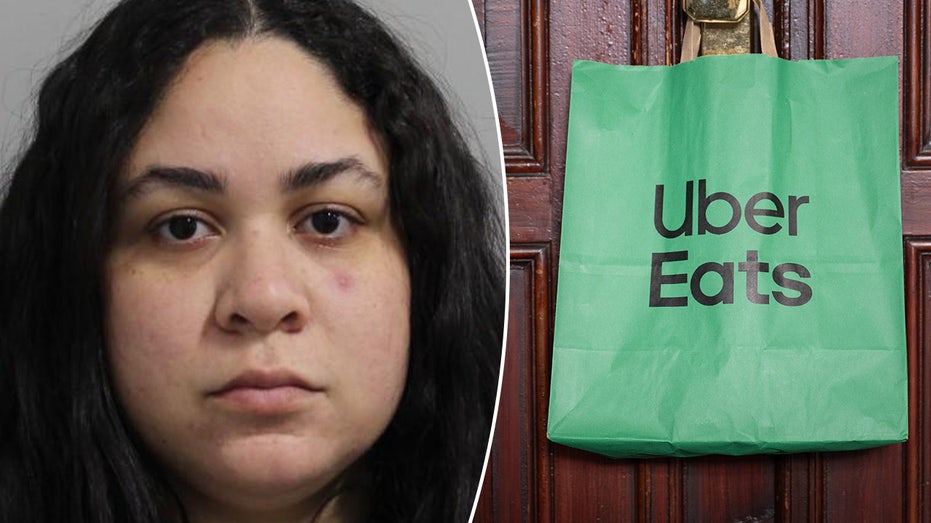  Uber Eats driver accused of snacking on customer's food, spitting it in her face when confronted: police 