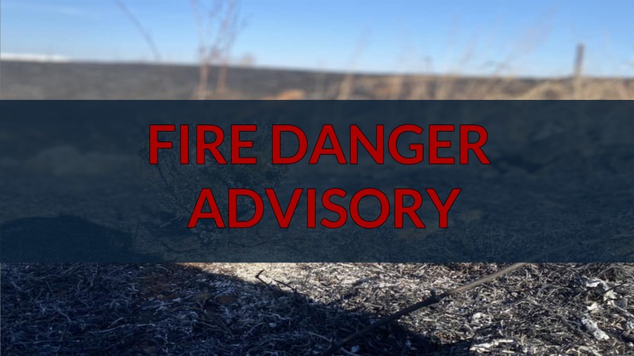  Worsening drought leads to Fire Danger Advisory for the state 