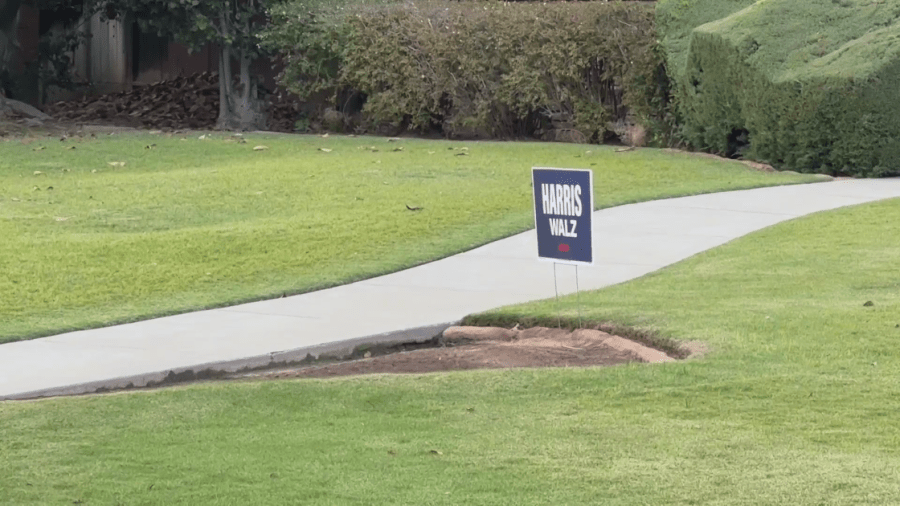  Fresno Democrats receive threatening letter for having Kamala Harris signs 