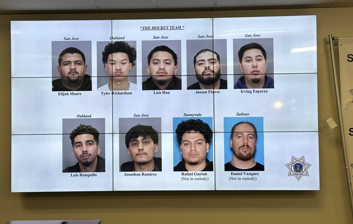  Authorities bust 7 suspects linked to 22 San Jose sideshows 