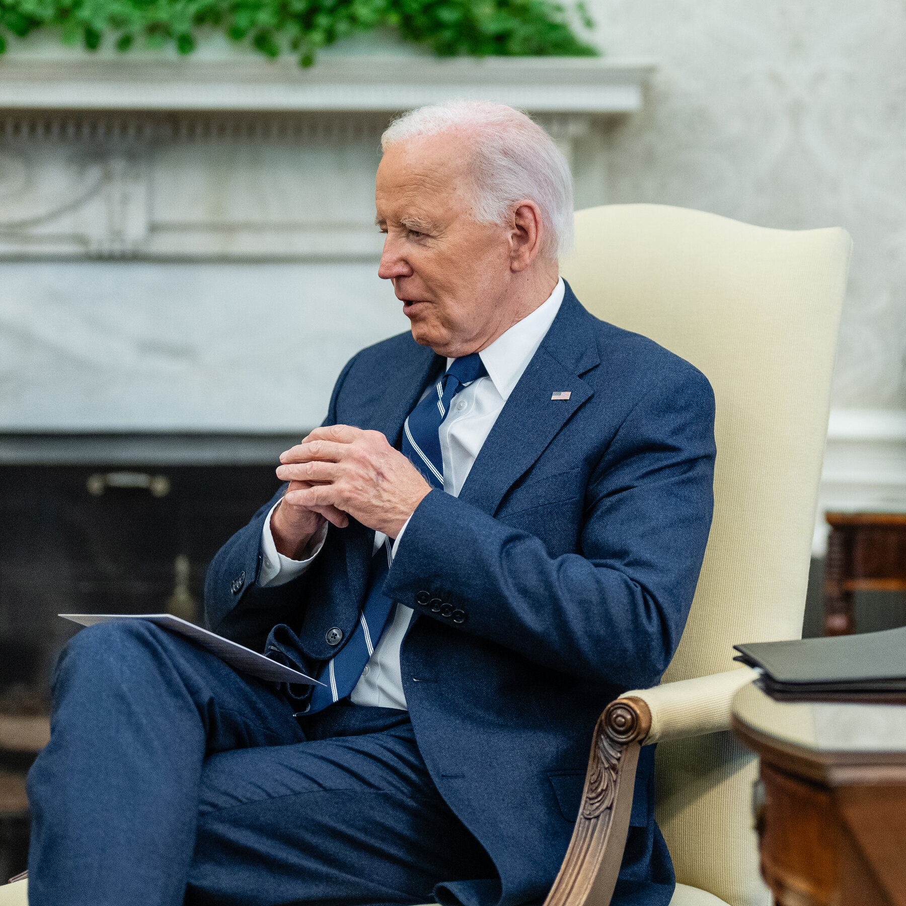  White House Altered Official Transcript of Biden’s Remarks on Trump and ‘Garbage’ 