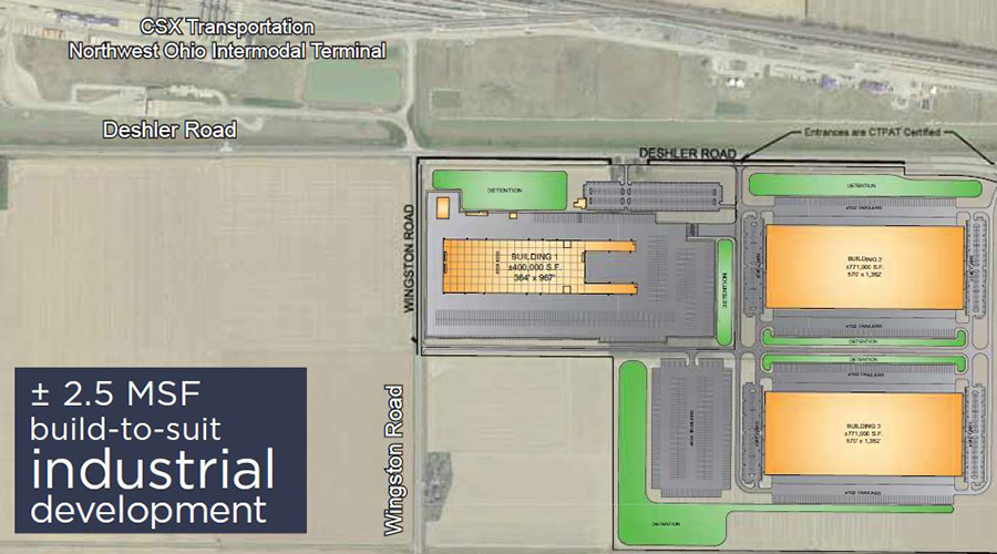  CSX, NorthPoint Development near logistics park launch in Ohio - RailPrime | ProgressiveRailroading - Subscribe Today 