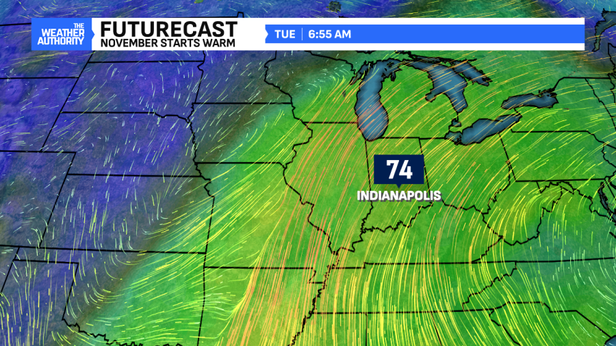  More unseasonable warmth and rain chances on tap 