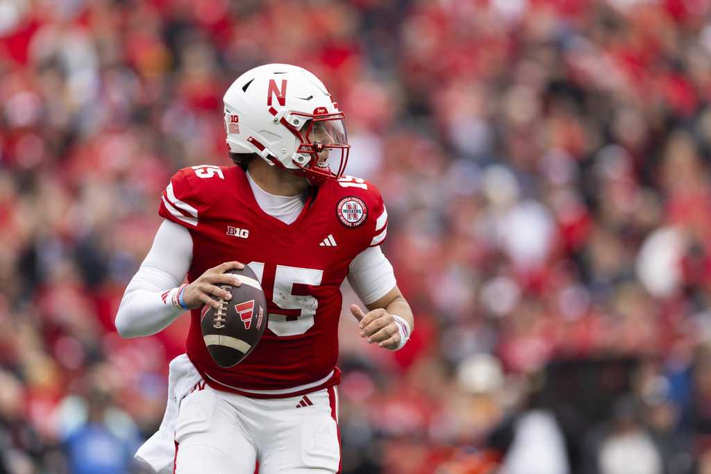  'Hit in the wrong spot': Nebraska quarterback Dylan Raiola addresses injury 