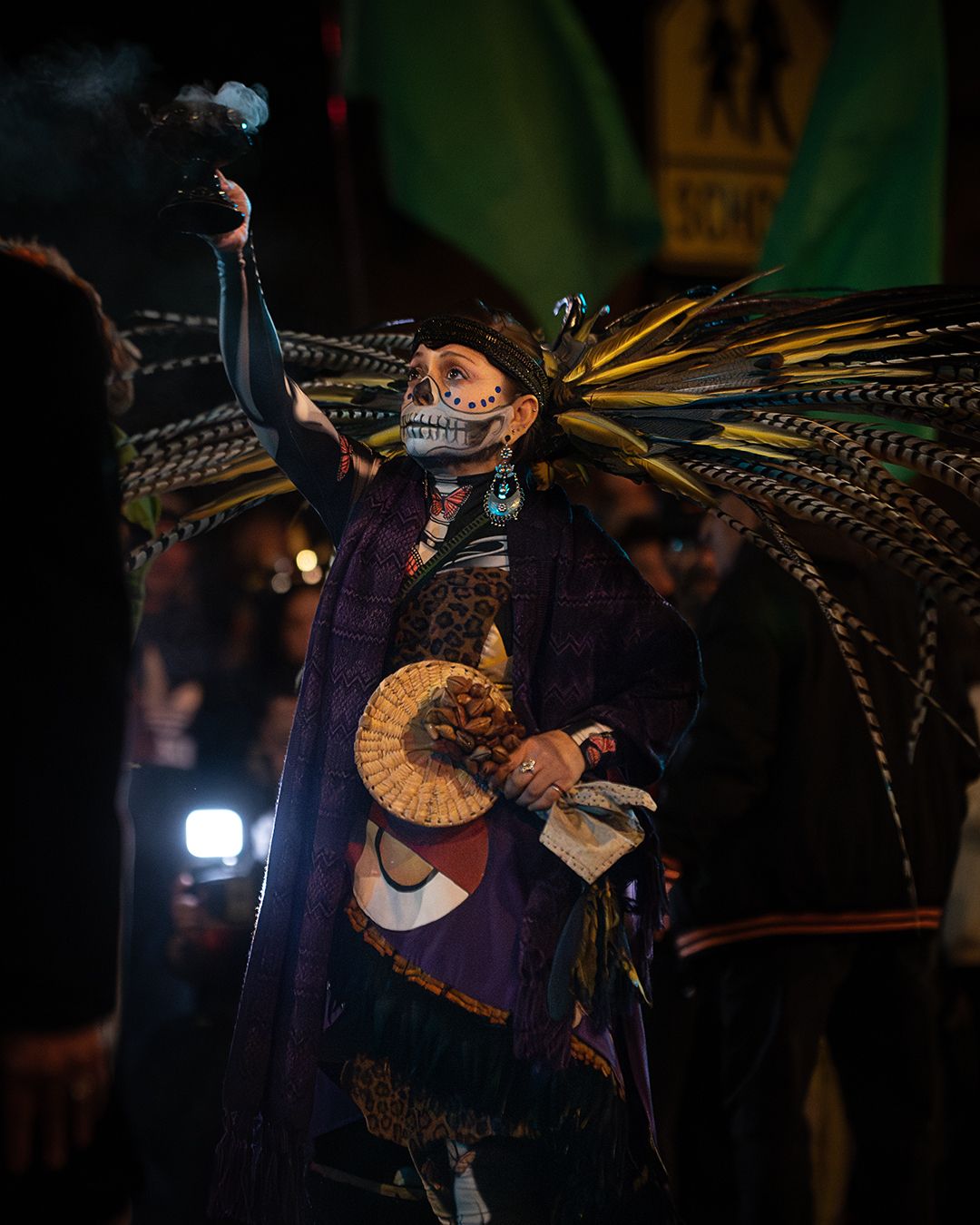   
																Día De Los Muertos Parade Brings Life to Mission District 
															 