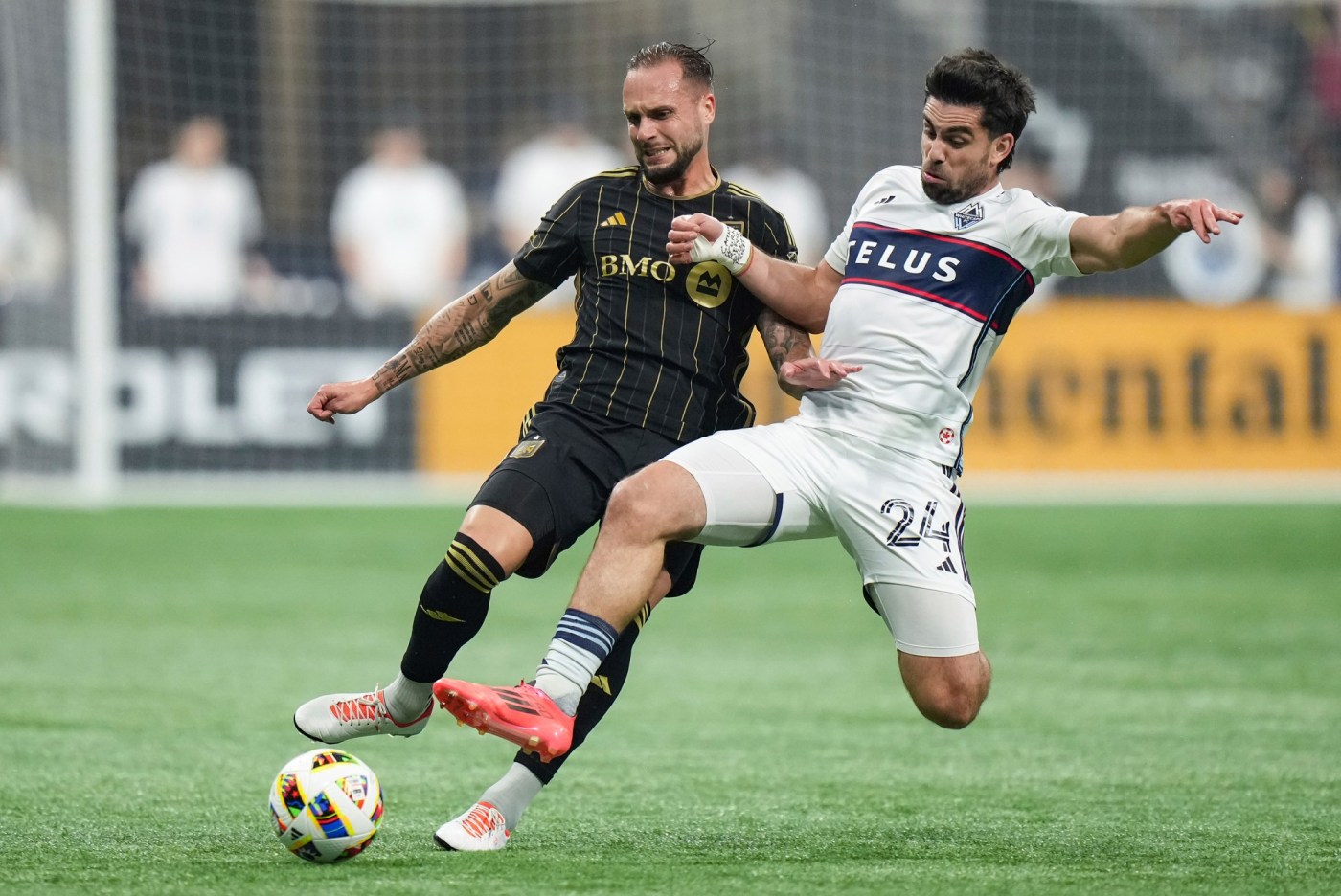   
																Whitecaps ride Ryan Gauld, Yohei Takaoka, and two own goals to series-tying 3-0 victory over LAFC 
															 