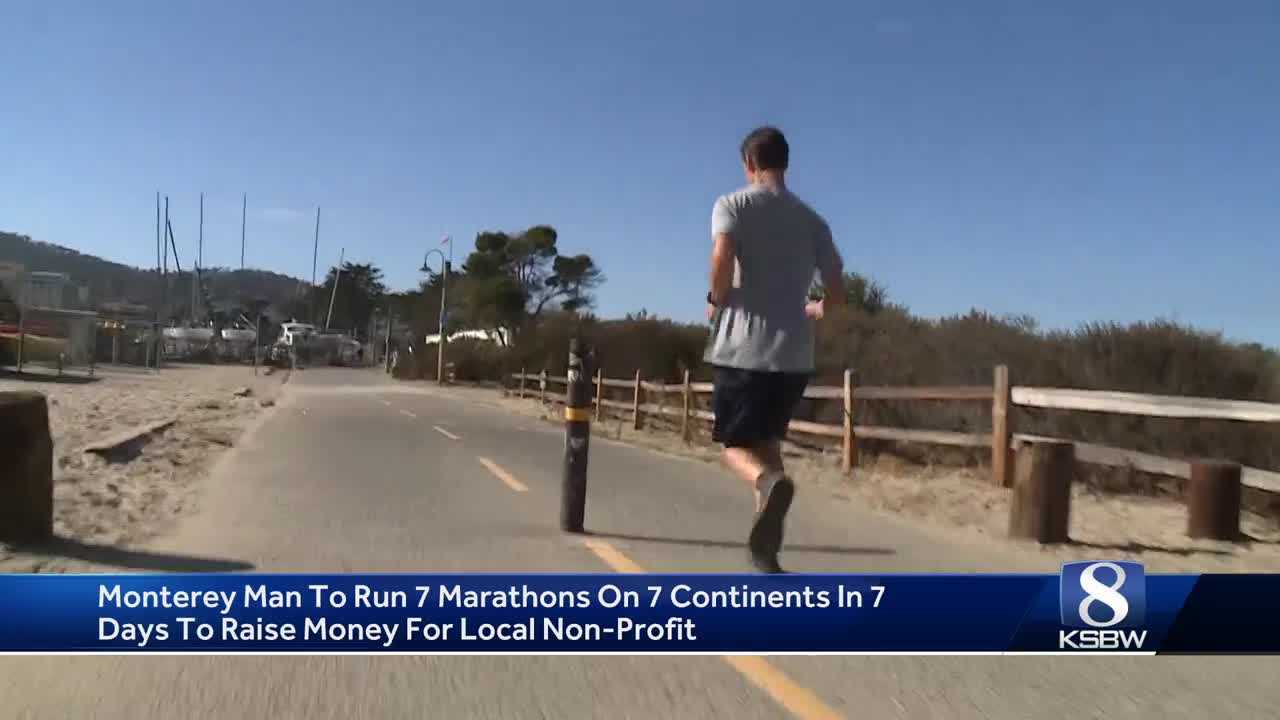  California man to run 7 marathons in 7 days across 7 continents for charity 