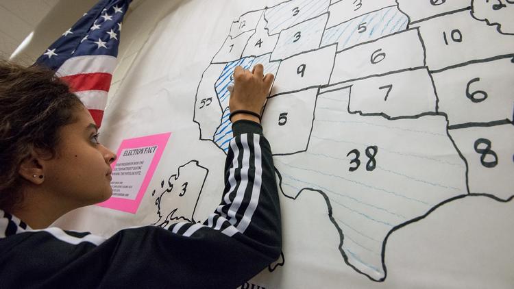  How does the Electoral College work and why is it used to elect presidents? 