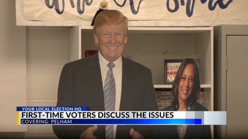  First time voters get ready to hit the polls in Alabama 