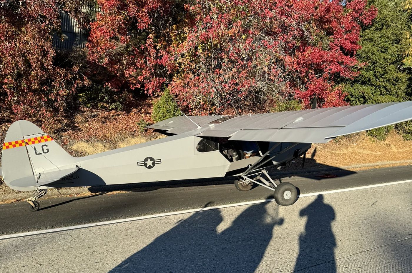  Small Plane Makes Emergency Landing on South Bay Freeway 