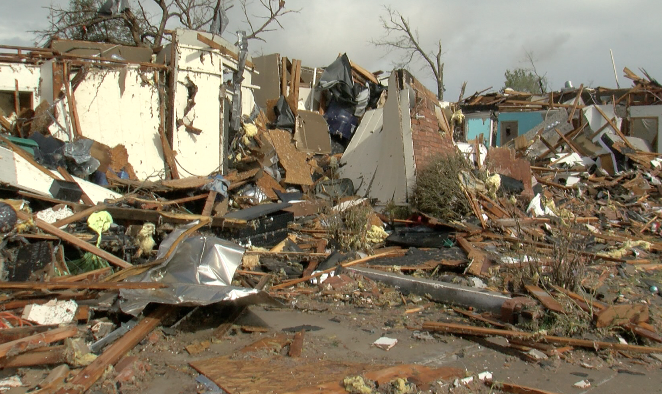  OKC family glad to be alive after not having enough time to get to storm shelter 