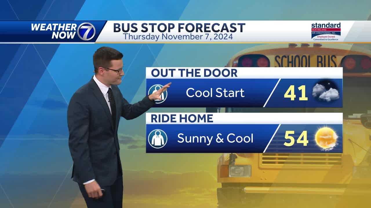  Seasonal Thursday, some patchy fog early 