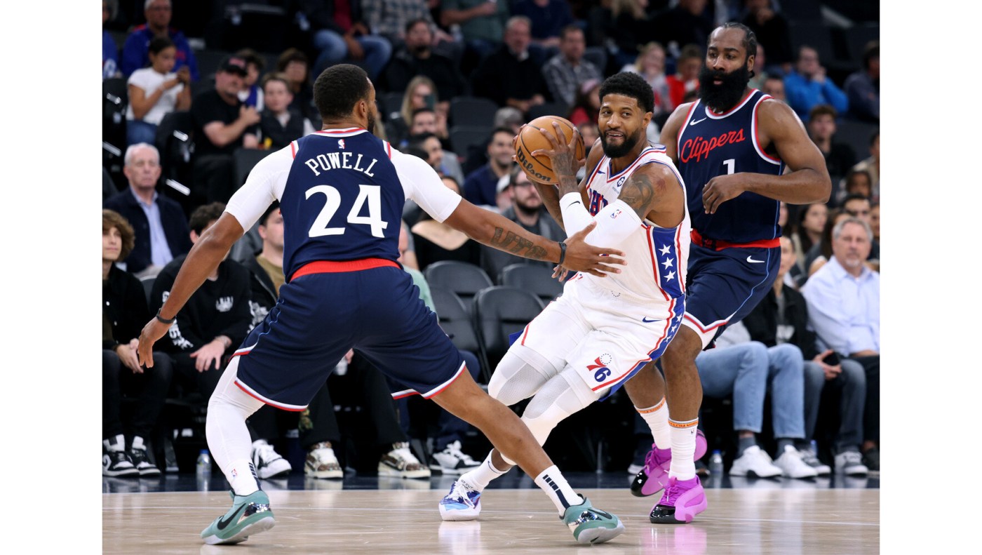  Clippers pull away from 76ers as Paul George hears boos in return 