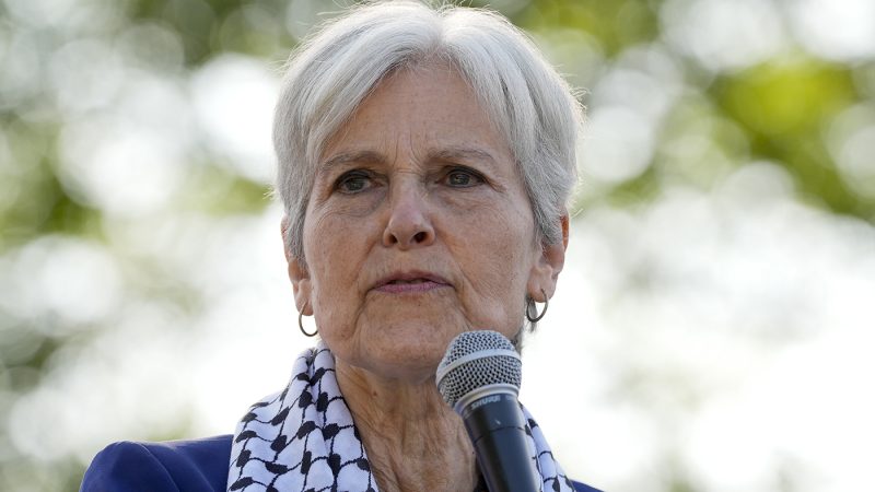  How much of the vote did Jill Stein receive? 