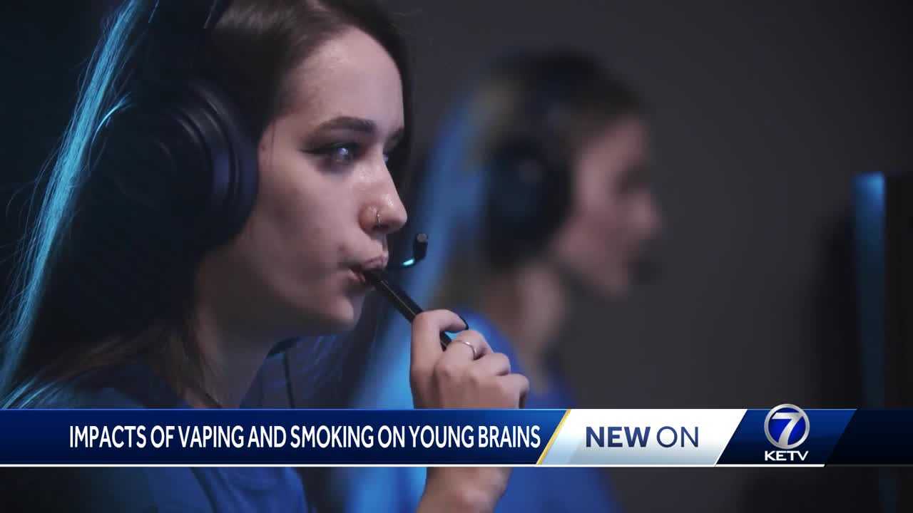  Groundbreaking vaping, smoking study reveals impacts on young brains 