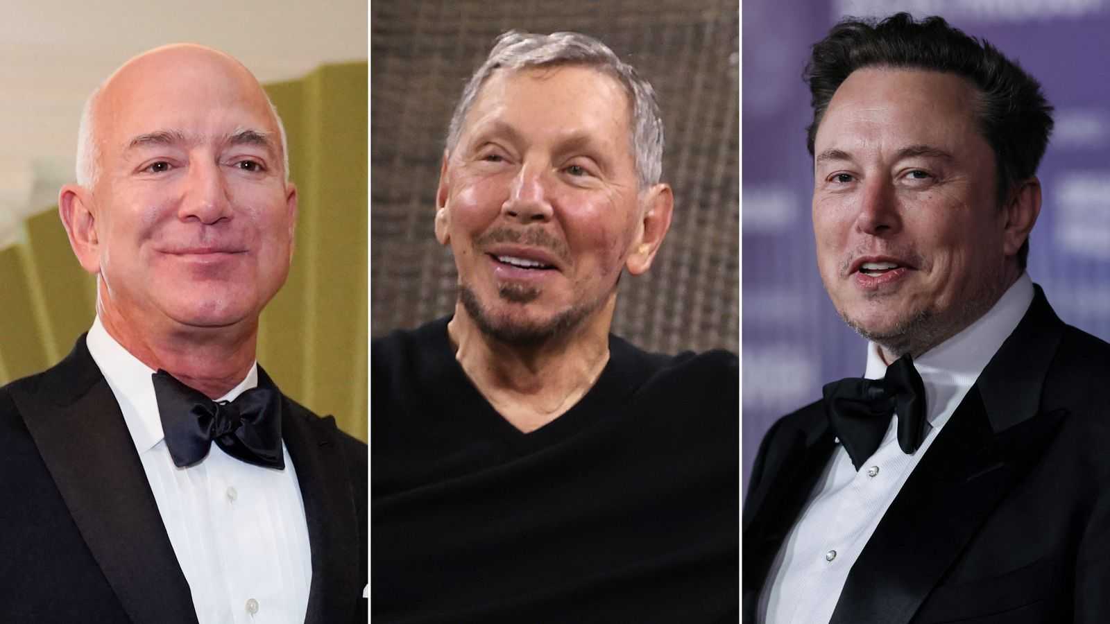  The world's 10 richest people got a record $64 billion richer after Trump's reelection 