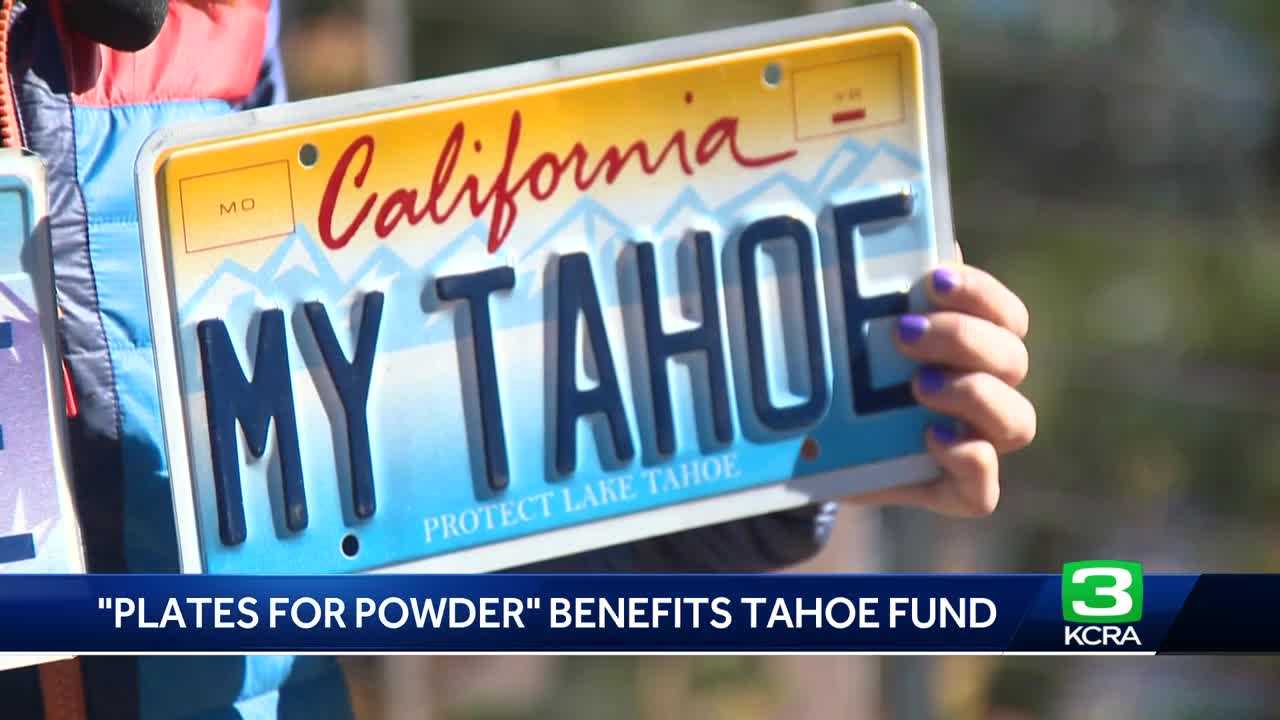  Want to save a buck while skiing this season? Get a new Tahoe license plate. 