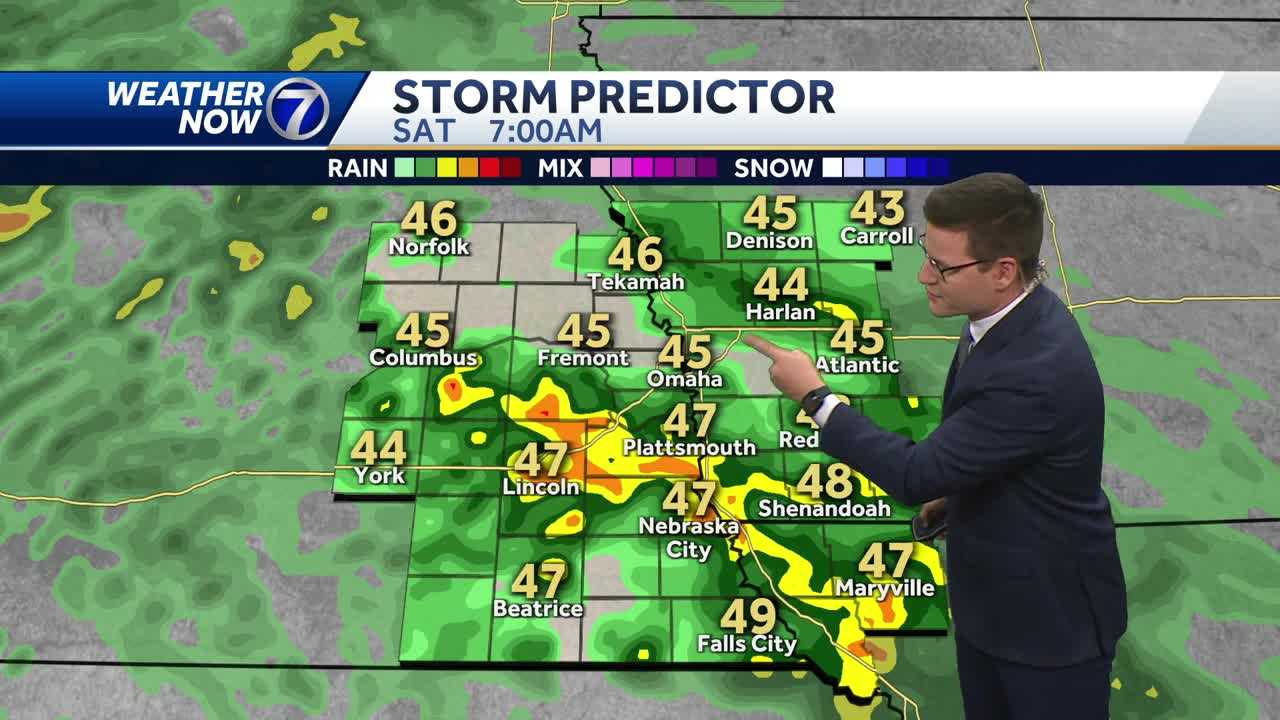   
																Dry, seasonable Friday, rain returns for the weekend 
															 