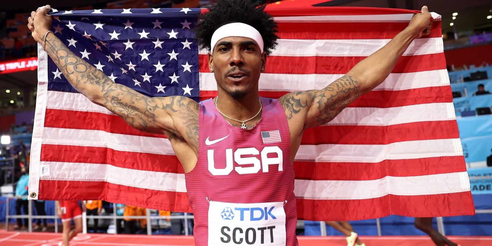  Scott earns bronze to lead Team USATF morning session on first day of the 2022 World Athletics Indoor Championships 