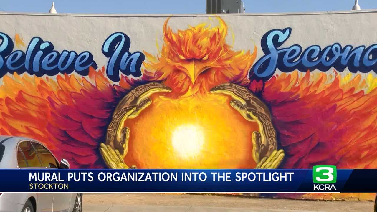  A vibrant work of art is helping to put a Stockton organization in the spotlight 