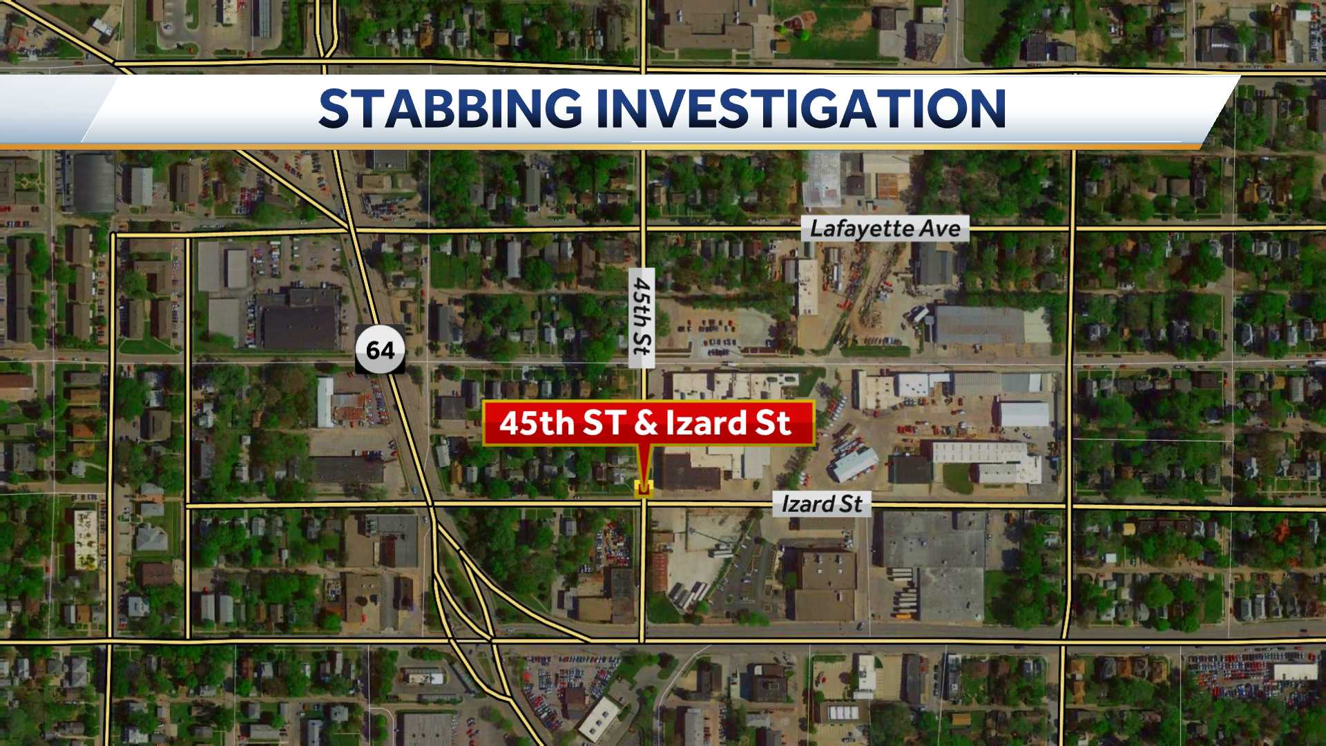  One person taken to hospital with critical injuries from stabbing Saturday evening 