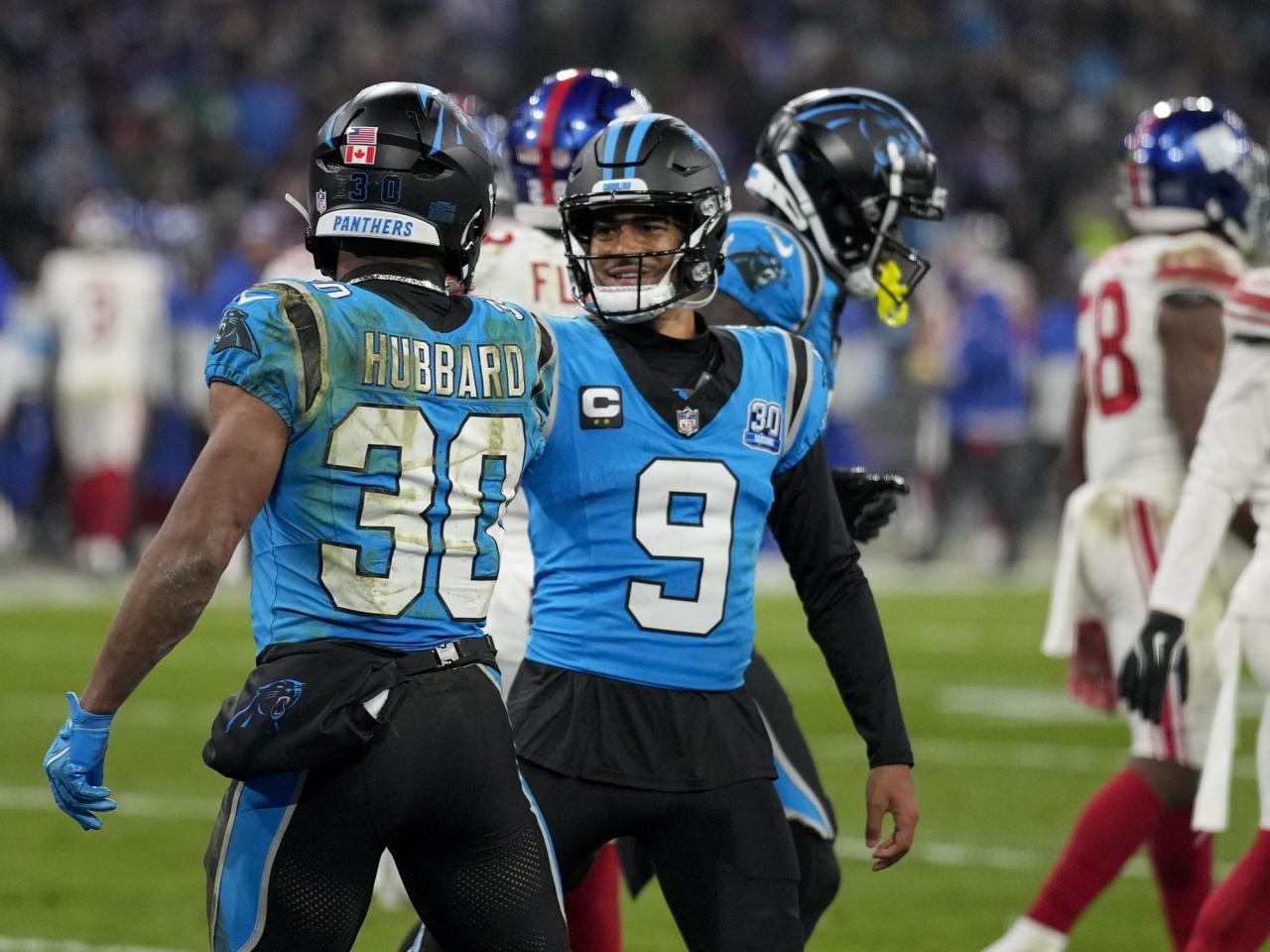  Pineiro's 36-yard field goal in OT lifts Panthers to 20-17 win over Giants in Germany 