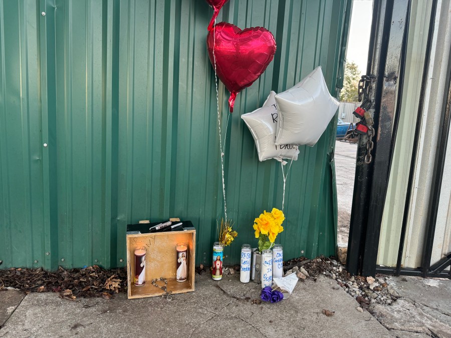  Del City community creates memorial, mourning the loss of auto shop owner 