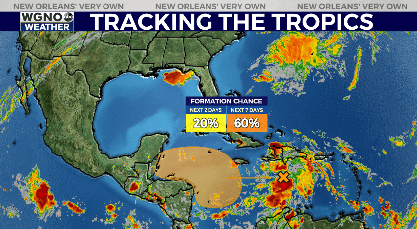  Tropical development possible again in the Caribbean 