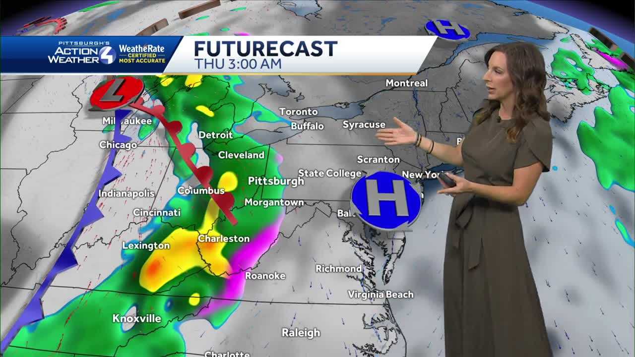   
																Brisk and Cool, Rain Returns Thursday 
															 