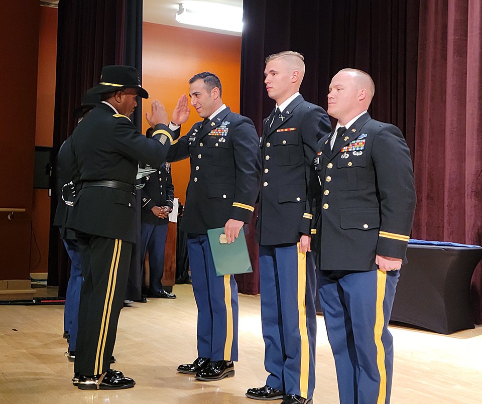  Three Eastern Michigan University ROTC graduates recognized as distinguished military graduates 