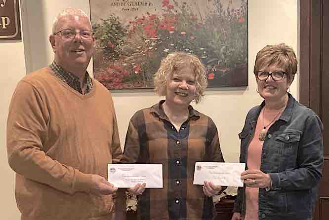   
																Trinity Evangelical donated to First UMC 
															 