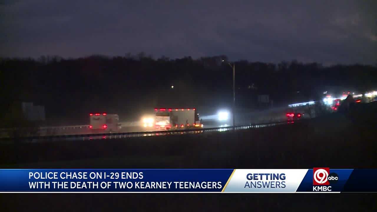  Police pursuit on Missouri-Iowa border on I-29 ends with death of Kearney teens 