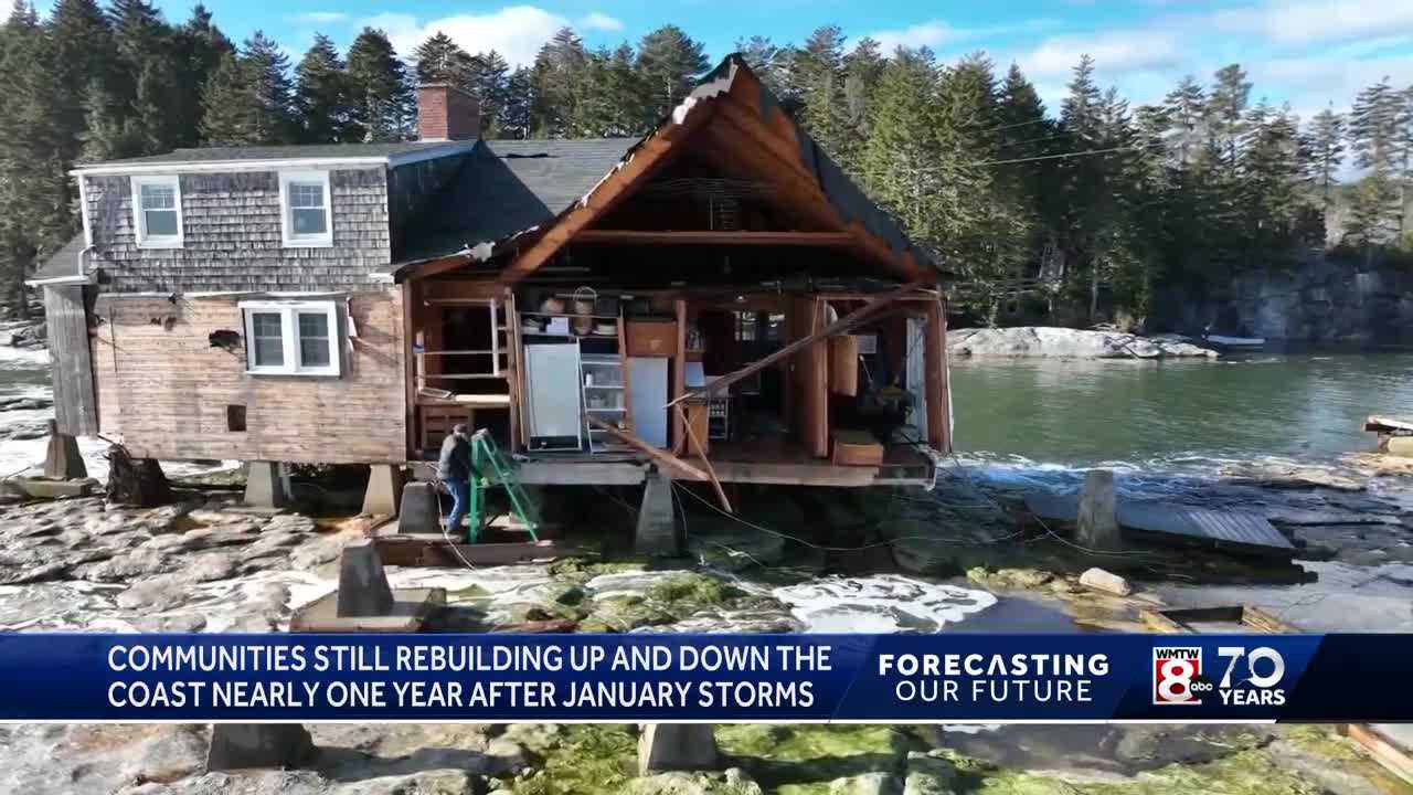  Communities still rebuilding nearly one year after January storms 