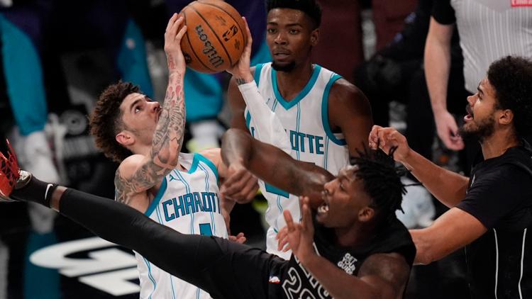  Hornets lose close one to Nets, 116-115 