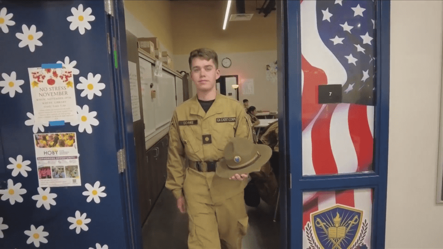   
																Your Character Matters: Porterville Military Academy student aims to become pilot 
															 