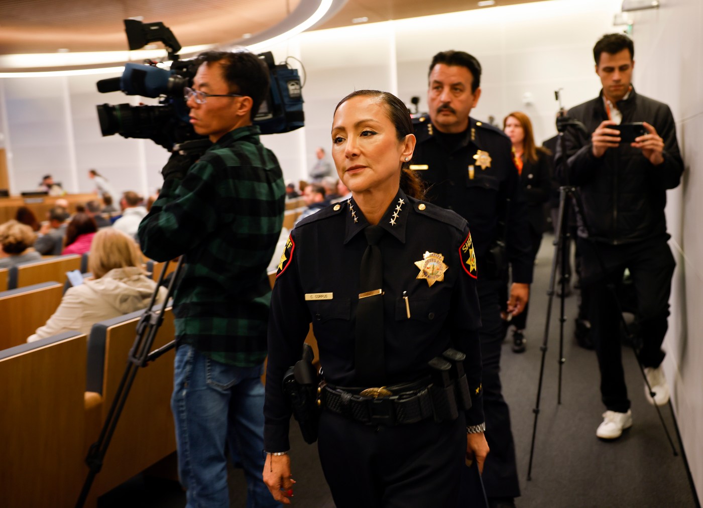  San Mateo County Sheriff’s captains call for embattled Sheriff Corpus to step down 