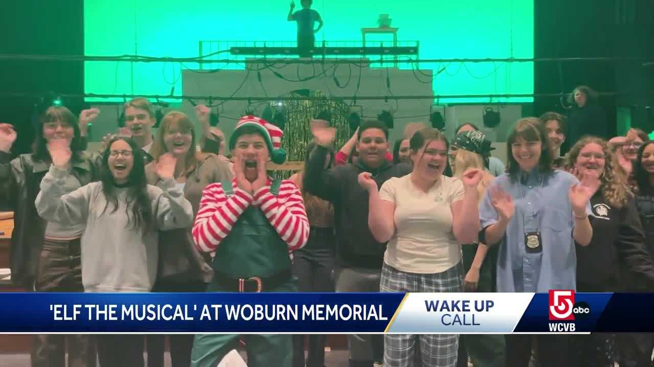  Wake Up Call from 'Elf the Musical' at Woburn Memorial 