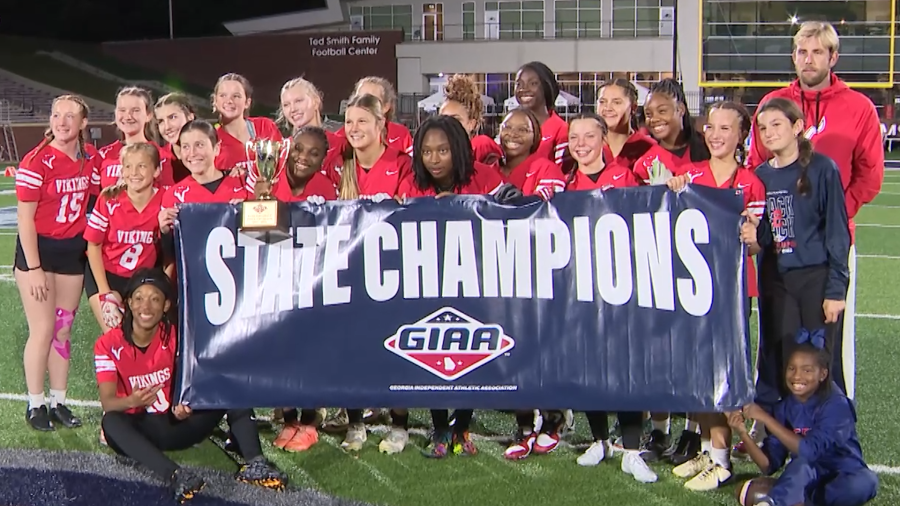  Pacelli Flag Football wins third straight State Championship 