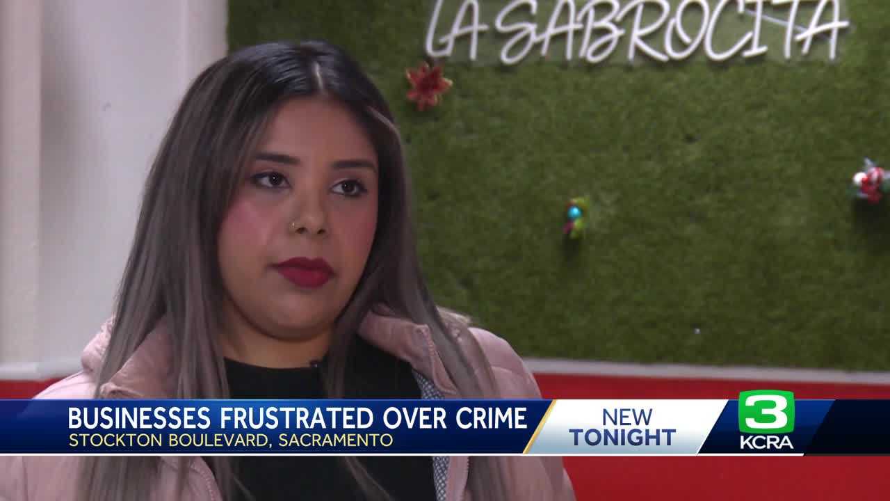  'I'm scared': Stockton Boulevard businesses frustrated over repeated vandalism, theft 