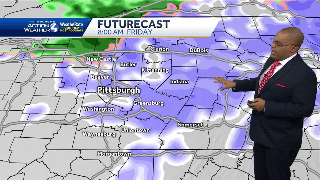  Snow moving into Western Pennsylvania: Some areas under winter storm warning 