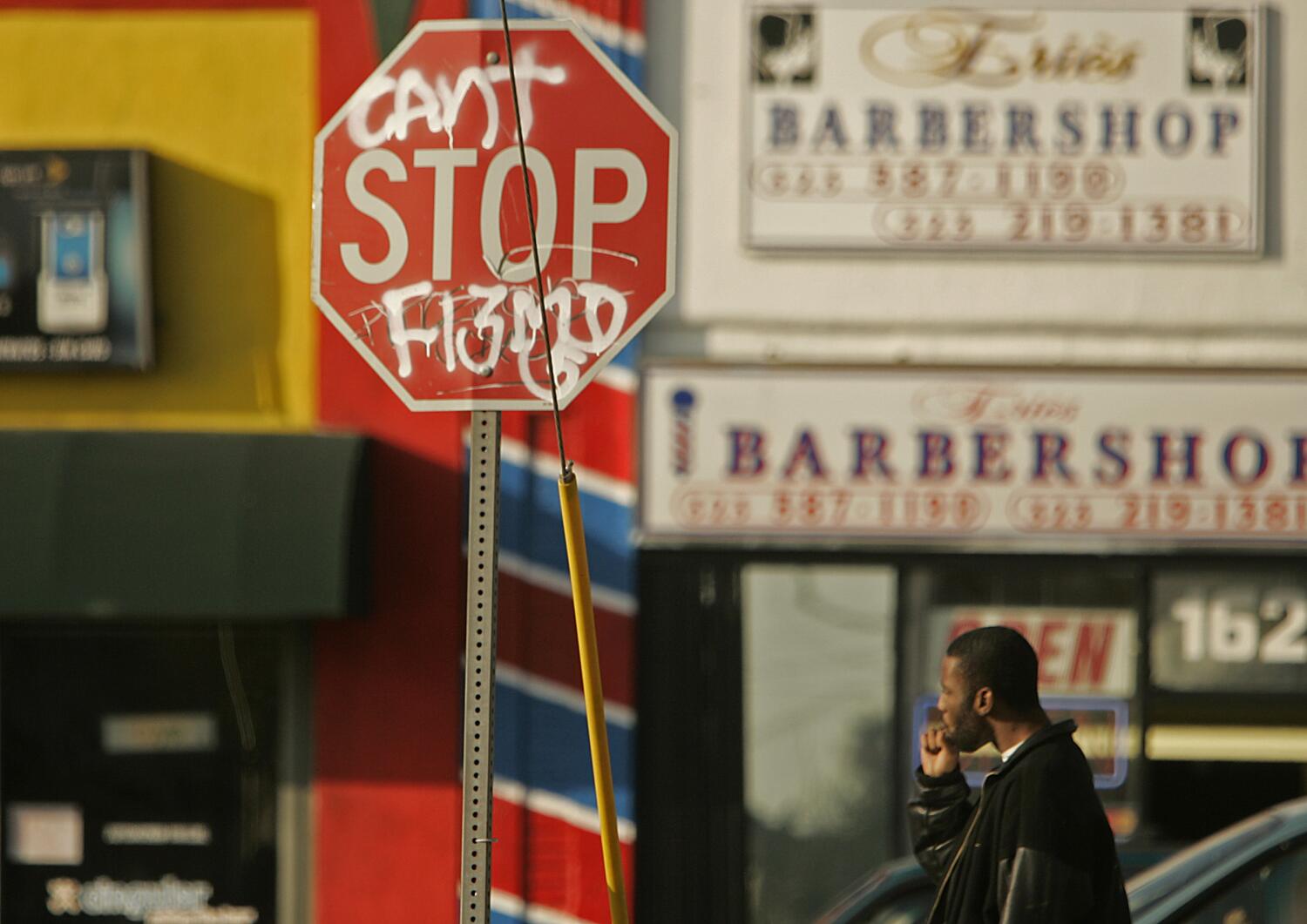   
																Reputed Mexican Mafia member wounded, another man killed in L.A. County shooting 
															 