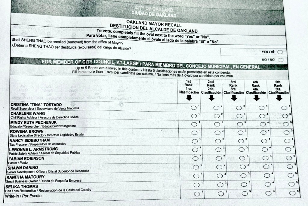  7 at-large City Council candidates demand an investigation into voting touchscreens before the election is certified 